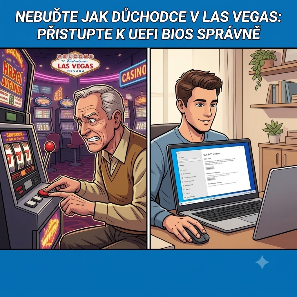Jak se dostat do BIOSu z Windows