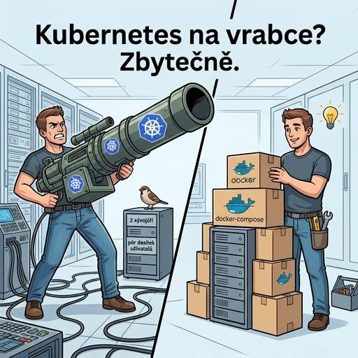 Kubernetes na vrabce