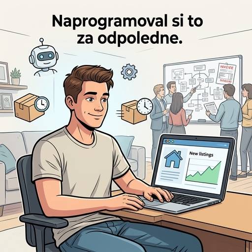 Naprogramoval si to za odpoledne