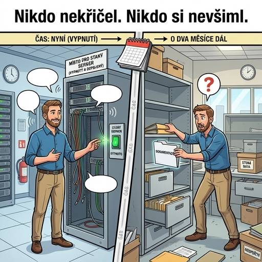 Nikdo nekřičel. Nikdo si nevšiml.