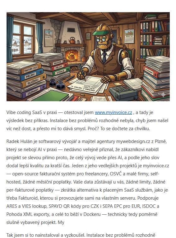 Newsletter č. 1